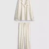 Boyfriend-Schlafanzug aus Satin Boyfriend-Schlafanzug aus Satin