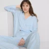 Boyfriend-Schlafanzug aus Twill Boyfriend-Schlafanzug aus Twill