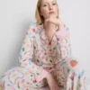 Boyfriend-Schlafanzug mit „Sweet Treat“-Aufdruck Boyfriend-Schlafanzug mit „Sweet Treat“-Aufdruck