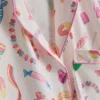 Boyfriend-Schlafanzug mit „Sweet Treat“-Aufdruck Boyfriend-Schlafanzug mit „Sweet Treat“-Aufdruck