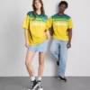 Brasilien-T-Shirt mit kurzen Ärmeln Brasilien-T-Shirt mit kurzen Ärmeln