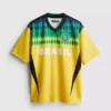 Brasilien-T-Shirt mit kurzen Ärmeln Brasilien-T-Shirt mit kurzen Ärmeln