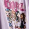 Bratz-Kurzschlafanzug aus Baumwolle mit Aufdruck Bratz-Kurzschlafanzug aus Baumwolle mit Aufdruck