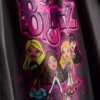 Bratz-Schlafanzug aus Baumwolle mit Leopardenmuster Bratz-Schlafanzug aus Baumwolle mit Leopardenmuster