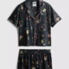 Bratz-Schlafanzug im Boyfriend-Stil mit Grafik-T-Shirt und Shorts Bratz-Schlafanzug im Boyfriend-Stil mit Grafik-T-Shirt und Shorts