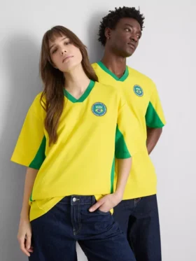 Brazil Kurzarm-Mesh-Hemd