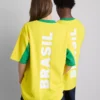 Brazil Kurzarm-Mesh-Hemd Brazil Kurzarm-Mesh-Hemd