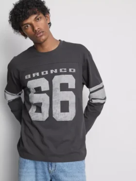 Bronco Langarm-T-Shirt