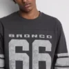 Bronco Langarm-T-Shirt