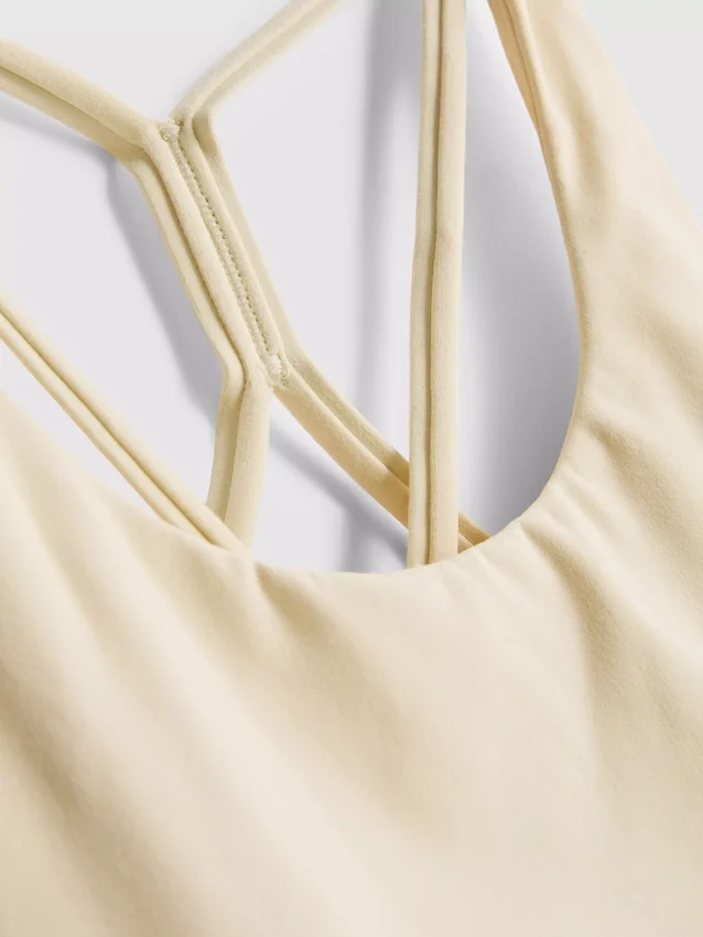 Butterweiches, trägerloses Crop-Top Butterweiches, trägerloses Crop-Top