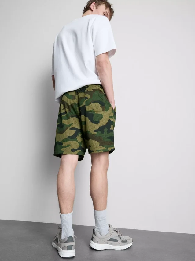 Camo-Mesh-Shorts Camo-Mesh-Shorts