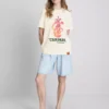 Campari Baumwoll-T-Shirt mit Rundhalsausschnitt