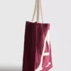 Canvas-Tragetasche mit Initialen