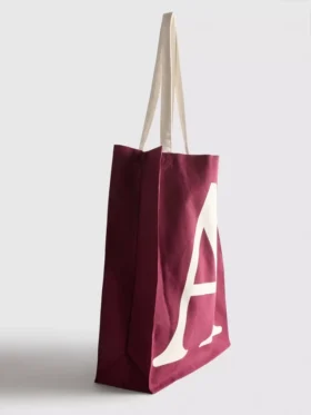 Canvas-Tragetasche mit Initialen