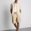 Cargo-Shorts aus Leinenmischung Cargo-Shorts aus Leinenmischung