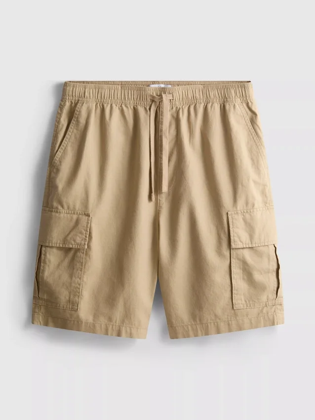 Cargo-Shorts aus Leinenmischung Cargo-Shorts aus Leinenmischung