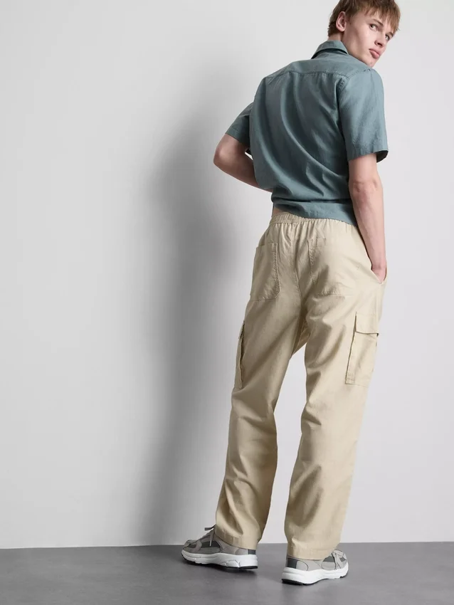 Cargohose mit Kordelzug Cargohose mit Kordelzug