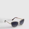 Cat-Eye-Sonnenbrille mit Strasssteinen Cat-Eye-Sonnenbrille mit Strasssteinen