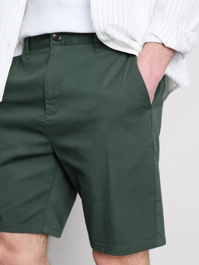 Chino-Shorts mit hohem Baumwollanteil Chino-Shorts mit hohem Baumwollanteil