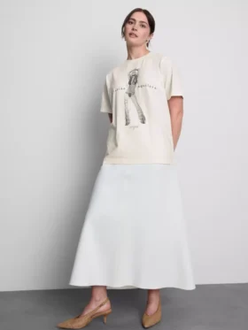Christina Aguilera Baumwoll-T-Shirt mit Musikmotiv