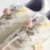 Chunky-Sneaker mit Blumenmotiven