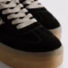 Chunky-Sneaker mit Leopardenmuster und Gummisohle