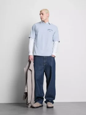 Coral Resort Kurzarm-Shorts