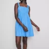 Cornelli-Minikleid aus Baumwolle Cornelli-Minikleid aus Baumwolle