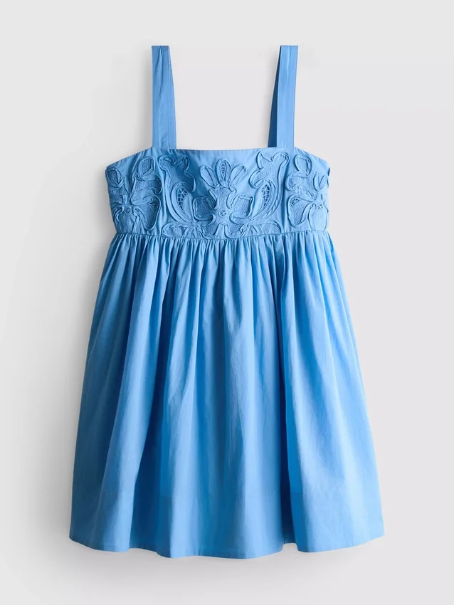 Cornelli-Minikleid aus Baumwolle Cornelli-Minikleid aus Baumwolle