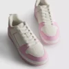 Court-Sneaker im Color-Block-Design