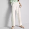 Crinkle-Hose mit geradem Bein