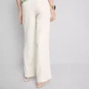 Crinkle-Hose mit geradem Bein