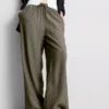Crinkle-Hose mit weitem Bein Crinkle-Hose mit weitem Bein