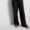 Crinkle-Hose mit weitem Bein Crinkle-Hose mit weitem Bein