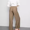 Crinkle-Hose mit weitem Bein Crinkle-Hose mit weitem Bein