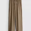 Crinkle-Hose mit weitem Bein Crinkle-Hose mit weitem Bein