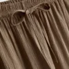 Crinkle-Hose mit weitem Bein Crinkle-Hose mit weitem Bein