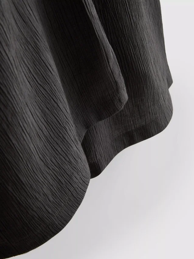 Crinkle-Hose mit weitem Bein Crinkle-Hose mit weitem Bein