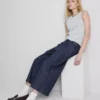 Culotte-Jeans mit weitem Bein Culotte-Jeans mit weitem Bein