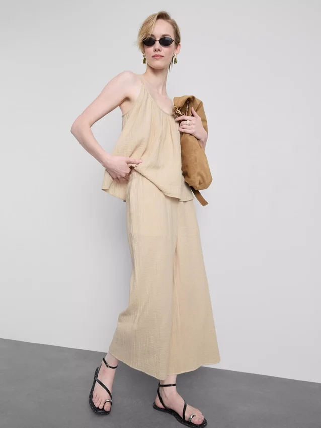 Culottes aus reiner Baumwolle Culottes aus reiner Baumwolle