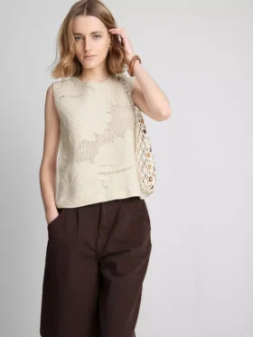Das gehäkelte Tanktop von The Edit