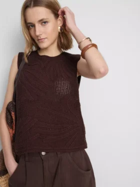 Das gehäkelte Tanktop von The Edit