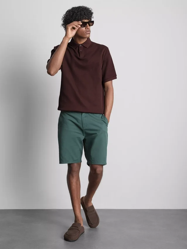 Das gerippte Polohemd von The Edit Das gerippte Polohemd von The Edit