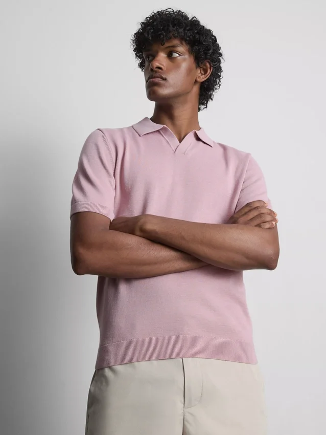 Das gestrickte Polohemd von The Edit Das gestrickte Polohemd von The Edit