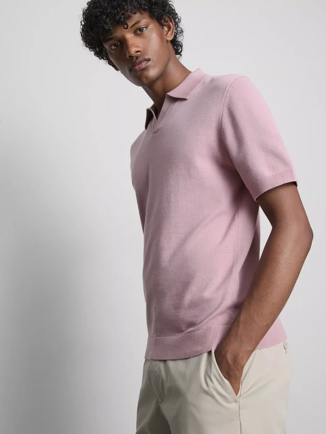 Das gestrickte Polohemd von The Edit Das gestrickte Polohemd von The Edit