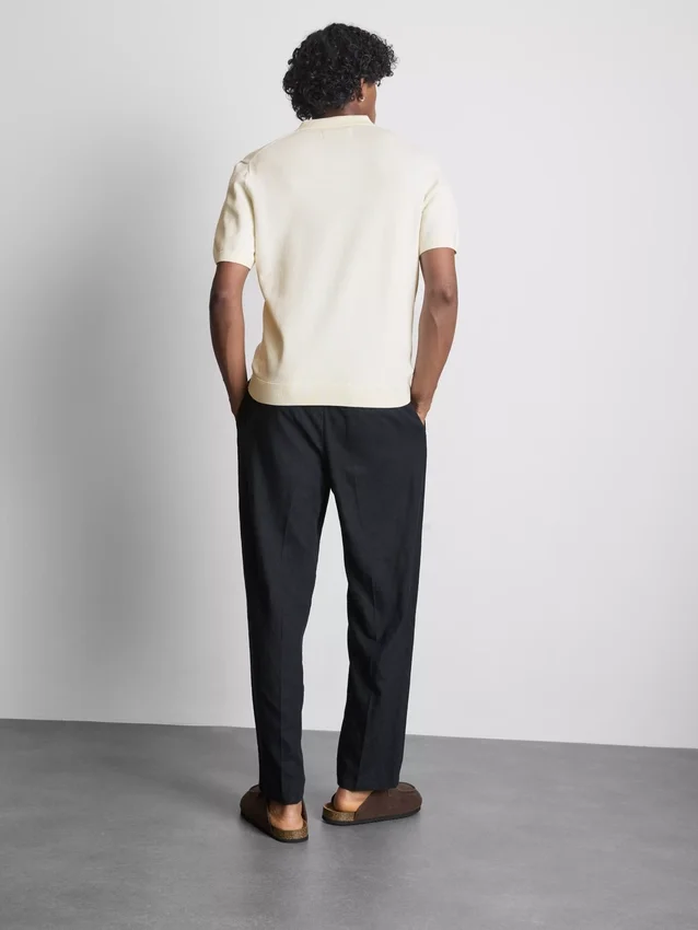 Das gestrickte Polohemd von The Edit Das gestrickte Polohemd von The Edit