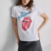 Das Rolling-Stones-Baumwoll-T-Shirt mit Grafikprint
