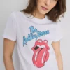 Das Rolling-Stones-Baumwoll-T-Shirt mit Grafikprint