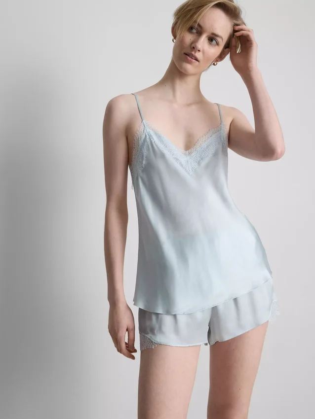 Das „The Edit“-Cami-Schlafshirt aus Seidenmischung Das „The Edit“-Cami-Schlafshirt aus Seidenmischung