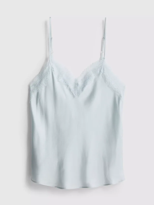 Das „The Edit“-Cami-Schlafshirt aus Seidenmischung Das „The Edit“-Cami-Schlafshirt aus Seidenmischung